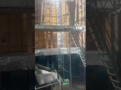 Komersial vertikal Rice Husk Furnaces Sirkulasi Jagung Paddy Grain Dryer Mesin