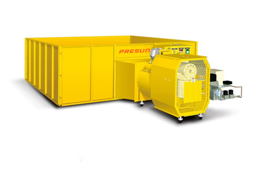 Presun Ventilating Dryer Pulses Small Bed Dryer Machine 5 Metric Tons
