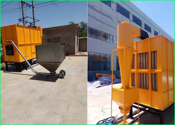 Harga bagus Pengering Gandum Gunakan Penghematan Bahan Bakar Tungku Sekam Padi dengan Perangkat Makan Otomatis Opsional on line