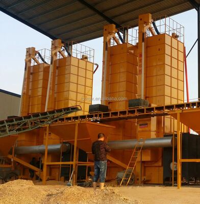 Harga bagus Mesin Pengering Padi 150 Ton Fungsi Kontrol Suhu Tungku Sekam Otomatis on line