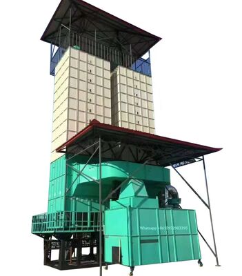 Harga bagus Sulawesi pengering beras sirkulasi pemanasan tidak langsung 30 ton produsen pengering beras stainless steel on line