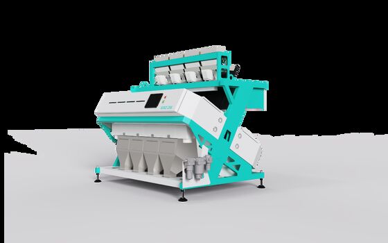 Harga bagus ORME Mesin Sortir Butir Beras Optik Mesin Grader Mesin Penyortir Warna Biji Kopi Kacang Mini on line