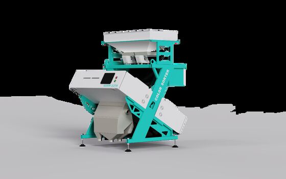 Harga bagus High Precision CCD Grotech Rice Color Sorter Nut Grain Corn Peanut Seed Bean Rice Color Sorter Mesin Color Sorter on line