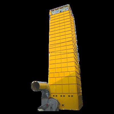 Harga bagus 15.3kw Power Corn Dryer Machine dengan sistem top feeding and discharging untuk pengeringan suhu rendah on line