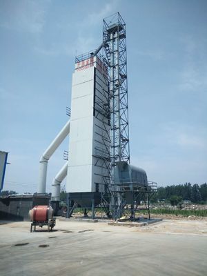 Harga bagus Cuaca Proof 30TPH Campuran Aliran Rice Grain Mill Pengering Mesin Mudah Operasi on line