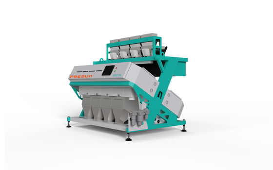 Harga bagus 256 Saluran Biji merah Lentil Dal Kacang 4-slide Color Sorter mesin pemrosesan on line