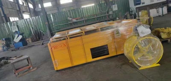 Ventilasi horizontal bed pengering sereal kacang kacang mesin pengering 4 ton