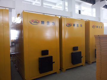 3KW Indirect Heating Coal Burning Furnace , 600000Kcal Rice Husk Stove
