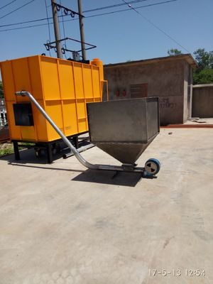 Harga bagus 2.2KW Penghematan Energi Tungku Sekam Padi, Pengapian Manual Rice Husk Burner on line