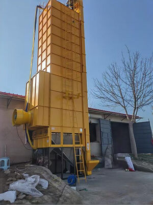 Harga bagus Pengering Biji Jagung Beras Tipe Batch 9.95kw Tenaga Listrik on line