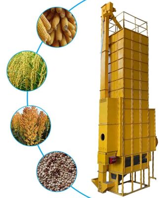Harga bagus 9.95kw 15 Ton Mesin Pengering Jagung Padi Dengan Pengumpan Spiral on line