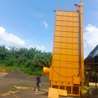 Harga bagus 380V 50HZ Jagung Pengeringan Peralatan / Jagung Pengering di 3570 * 4374 * 10140mm Ukuran Keseluruhan on line