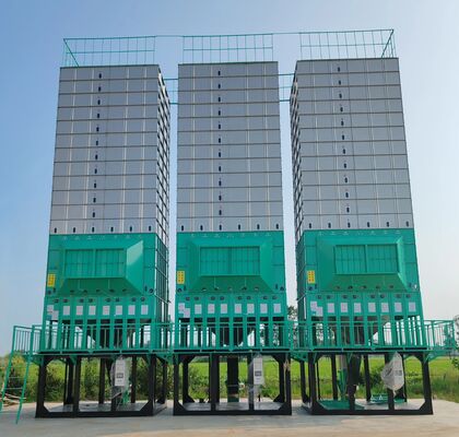 Harga bagus 150TPD Mesin Pengering Gandum Gandum Mentah 2 Juta Kkal Tungku Sekam on line