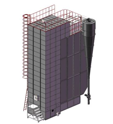1.5m Kcal Automatic Rice Hull Stove Burner Kontrol Komputerisasi