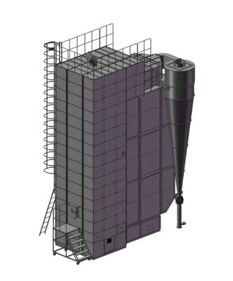 Pemanasan Tidak Langsung Kompor Hull Rice Kontrol Otomatis Kompor Sekam Padi Tugas Berat