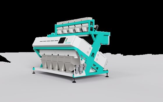 kualitas CCD Intelligent Rice/wheat/other Grain Color Sorter Machine Di Cina pabrik