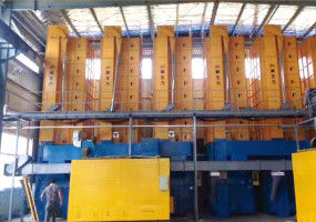 Mesin Pengering Padi Penggilingan Padi Gandum 12 Ton