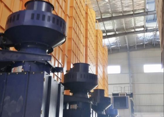 200TPD 14000m3 / H Ketahanan Korosi Mesin Pengering Padi