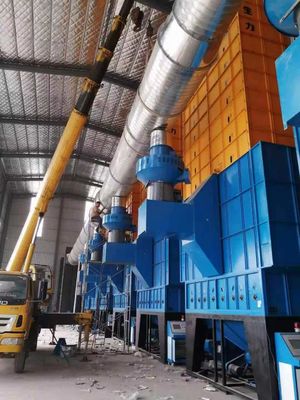 500 Ton Mesin Parboiling Dan Pengeringan Padi Dua Tungku Sekam