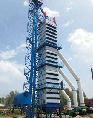 Harga bagus 20TPH Pengeringan Gandum Mekanik Pengering Tongkol Jagung Tekanan Negatif on line